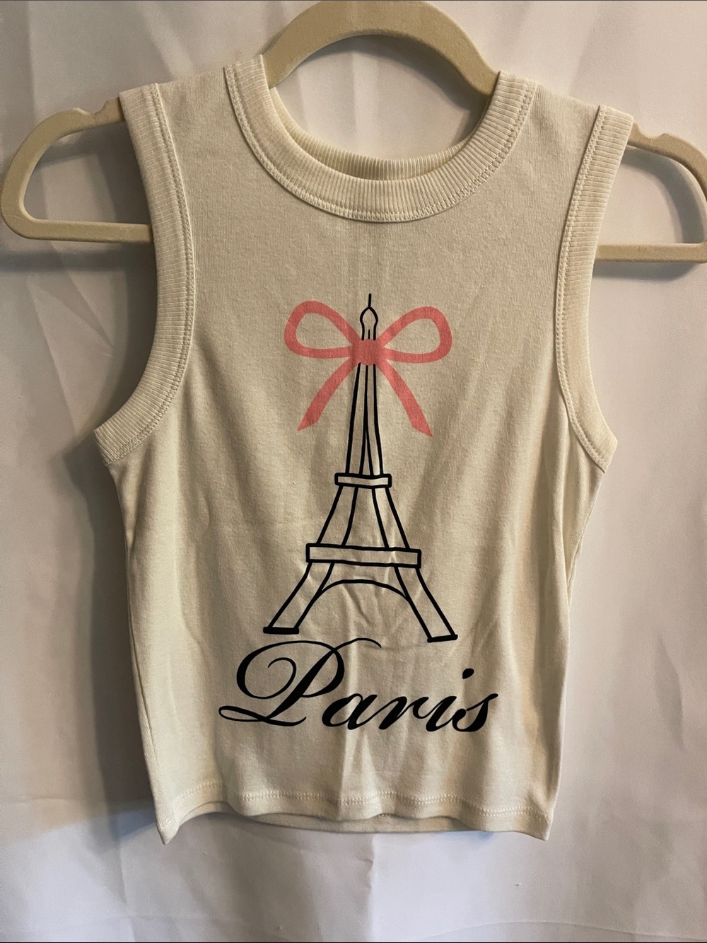 Threads on 9th Paris Eiffel Tank Top XS Juniors NWOT - Picture 2 of 7